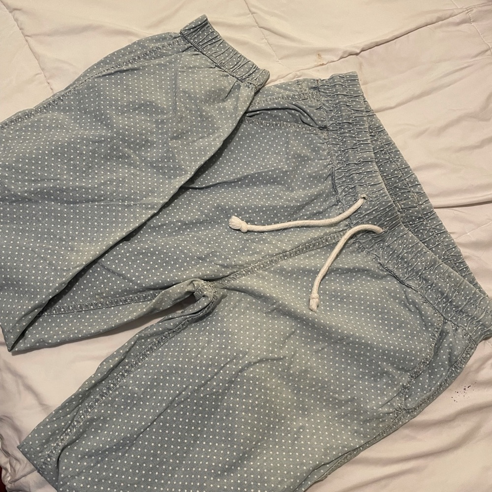 Light Wash Jean Joggers